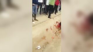 African Man Beaten To Death 