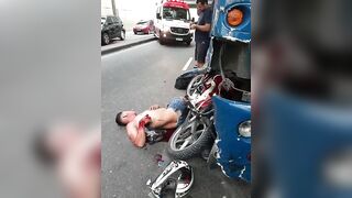 Shirtless Motorcyclist Killed In Accident 