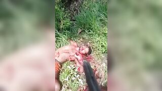 Brutal Shooting Of Opponent's Corpse 