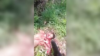 Brutal Shooting Of Opponent's Corpse 