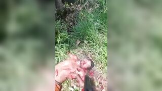 Brutal Shooting Of Opponent's Corpse 