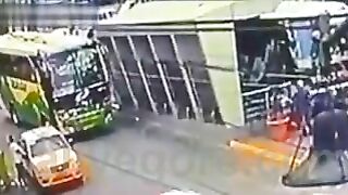 Bus Runs Over Woman While Crossing Road And Dies 