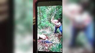 CJNG Cuts Man Into Pieces With Ax 