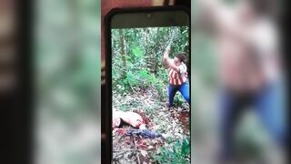 CJNG Cuts Man Into Pieces With Ax 