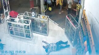 Customer Shoots Store Owner In Head 