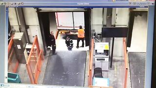 Dead On Shipping Dock 