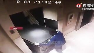Getting Off The Elevator 
