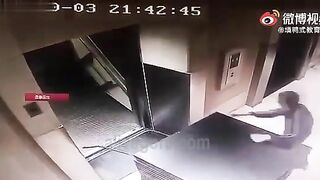 Getting Off The Elevator 