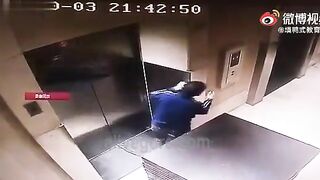 Getting Off The Elevator 