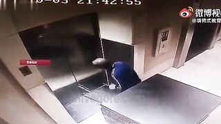 Getting Off The Elevator 