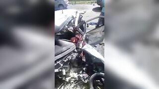 Driver Accident Complete Stop 