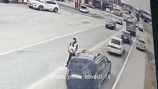 The Driver Encountered A Man Who Was Collecting Money