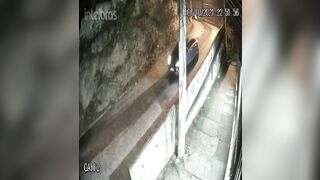 Drunk Man Falls Off Cliff And Runs Over 