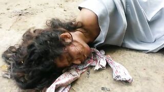 Footage Of Dead Woman On Street After Accident 