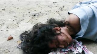 Footage Of Dead Woman On Street After Accident 