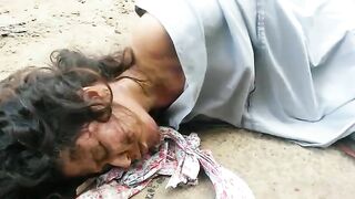 Footage Of Dead Woman On Street After Accident 