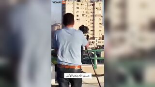 Footage Of Israeli Fighter Jets Bombing Hamas Skyscrapers In Gaza 