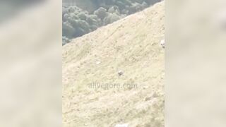Guy Falls From Zipline 