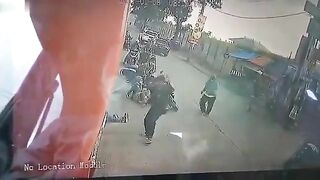 Man On Bike Dragged To Death By Truck Wheels 