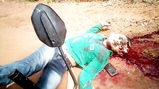 Head Smashed, Shot With A Shotgun 