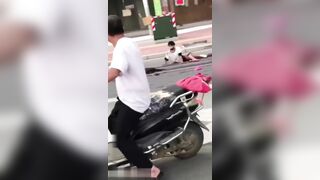 Seriously Injured Man Tries To Reach Dead Partner 