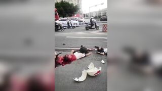 Seriously Injured Man Tries To Reach Dead Partner 