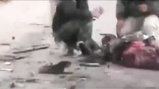 IED Blast Splits Soldier In Half 