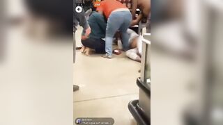 Madness Breaks Out In Walmart's Meat Aisle. Pure Chaos! -V