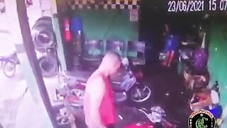 Man Executed In Motorcycle Workshop 