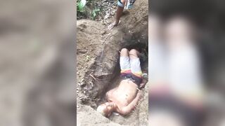 Man Brutally Shot Dead In Shallow Grave 