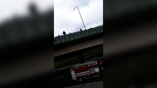 Man Accidentally Fell From Bridge And Committed Suicide 