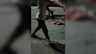 Man Chopped In Half Still Alive 