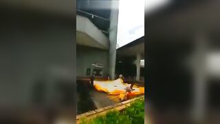 Man Jumps From Top Of Mall 