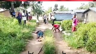 Man Punished With Stones By Mob 