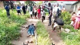 Man Punished With Stones By Mob 