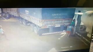 Man Hit And Killed By Truck 