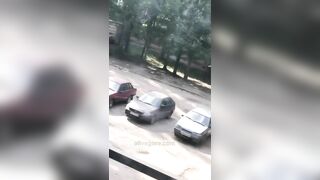 Man Crushed To Death By His Own Car Door 