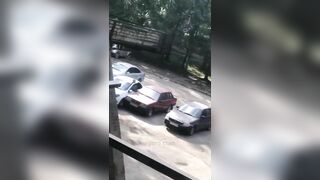 Man Crushed To Death By His Own Car Door 