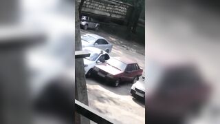 Man Crushed To Death By His Own Car Door 
