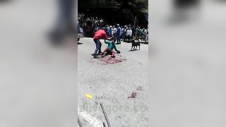 Man Stabbed In Middle Of Street 