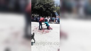 Man Stabbed In Middle Of Street 