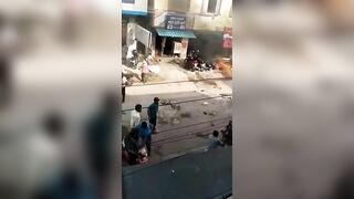 Man Burned Down In Store 