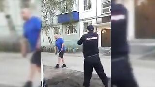 Knife-wielding Man Shot To Death By Police 