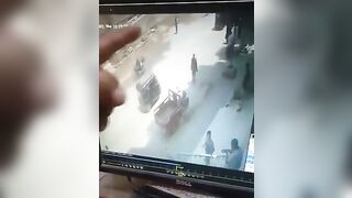 Pedestrian Crushed By Excavator 