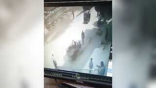 Pedestrian Crushed By Excavator 