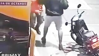 Gas Station Worker Robbed By Armed Men 
