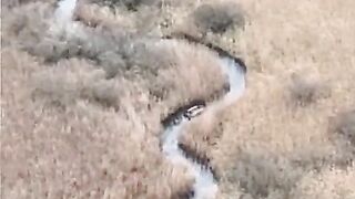 It Is Said That The Raft Man Was Ready To Surrender, But He Hit A Mine