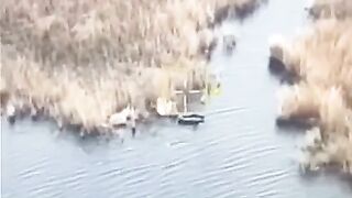 It Is Said That The Raft Man Was Ready To Surrender, But He Hit A Mine