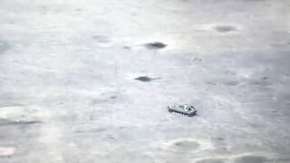 Russian Armored Personnel Carrier Frontline Troops Hit By UA-ATGM TheYN