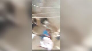 Wild Machete Attack In Bangladesh 